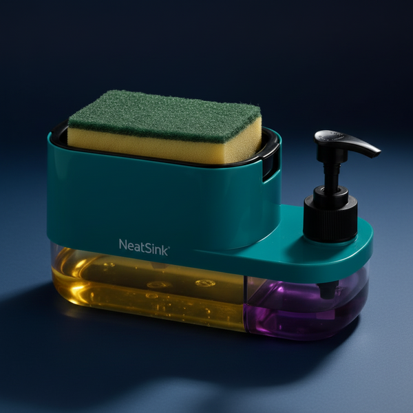 SinkMate Pro 3-in-1 Soap & Sponge Station