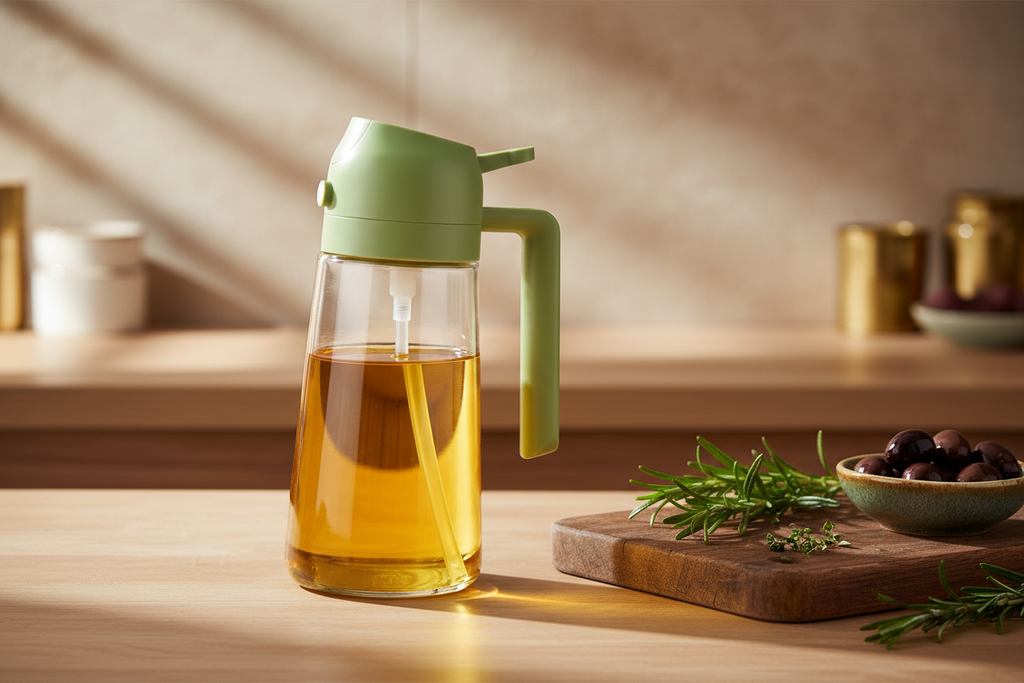 Vamor Oil Dispenser – Kitchen Setting